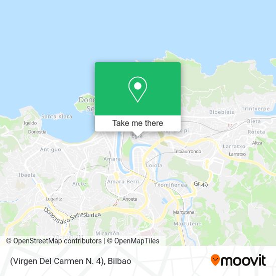 (Virgen Del Carmen N. 4) map