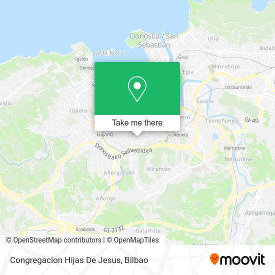 Congregacion Hijas De Jesus map