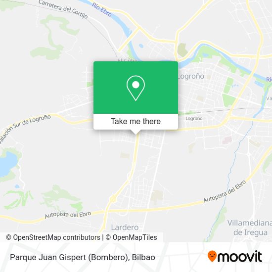 Parque Juan Gispert (Bombero) map