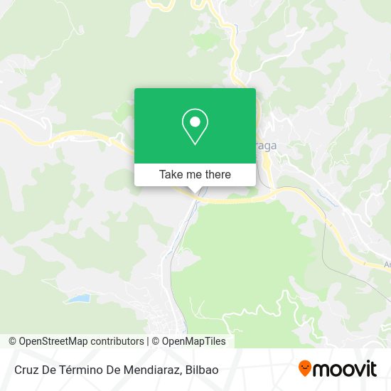 Cruz De Término De Mendiaraz map