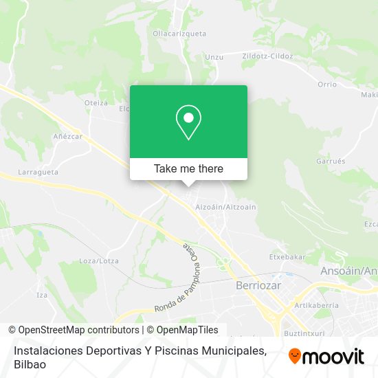 Instalaciones Deportivas Y Piscinas Municipales map