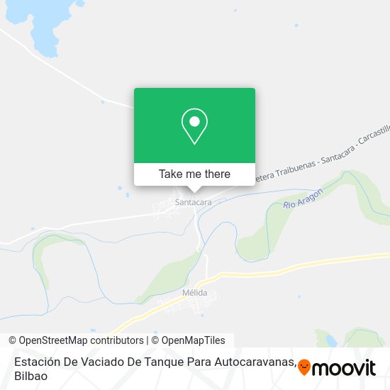 Estación De Vaciado De Tanque Para Autocaravanas map