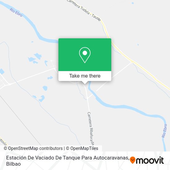 Estación De Vaciado De Tanque Para Autocaravanas map