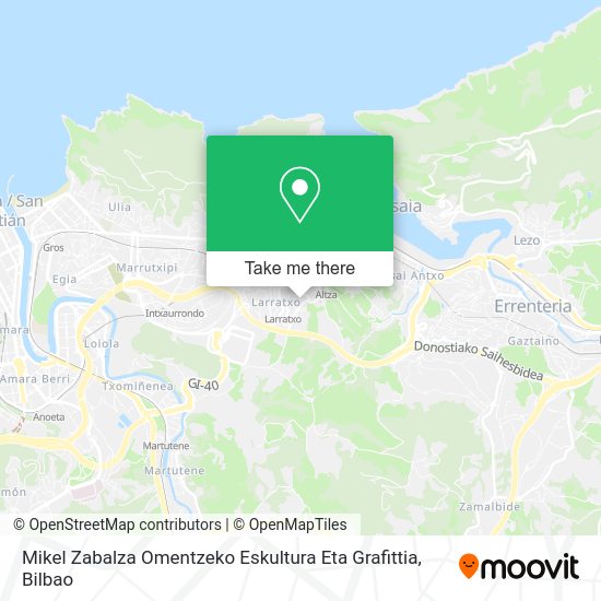 Mikel Zabalza Omentzeko Eskultura Eta Grafittia map