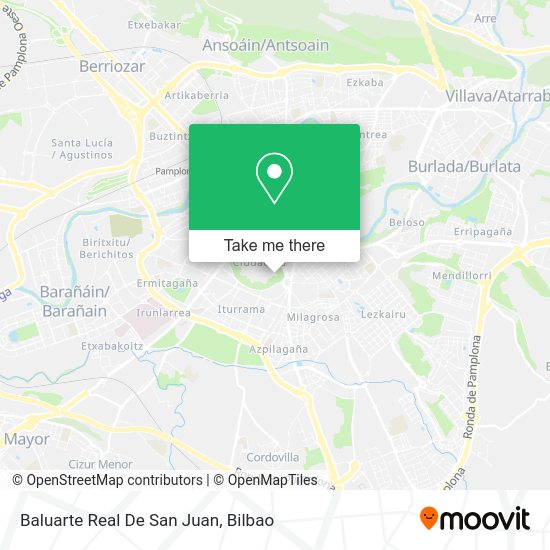 Baluarte Real De San Juan map