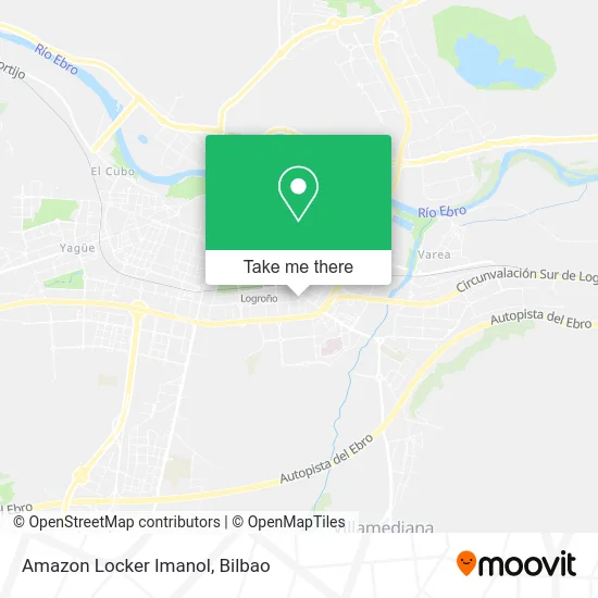 Amazon Locker Imanol map