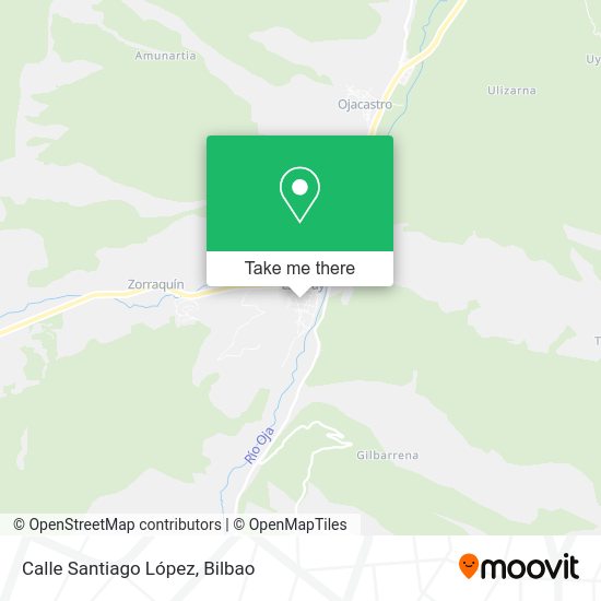 Calle Santiago López map