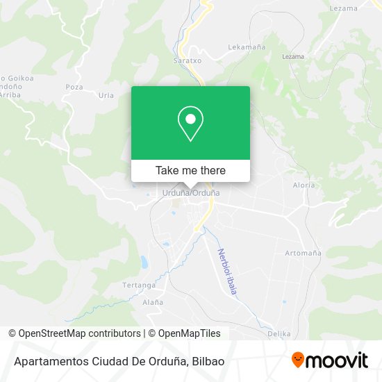 Apartamentos Ciudad De Orduña map