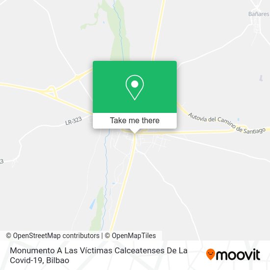 Monumento A Las Víctimas Calceatenses De La Covid-19 map