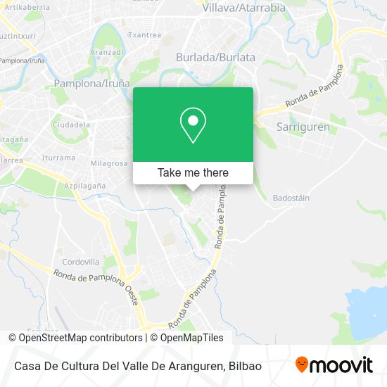 Casa De Cultura Del Valle De Aranguren map