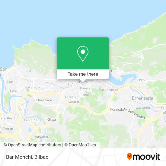 Bar Monchi map