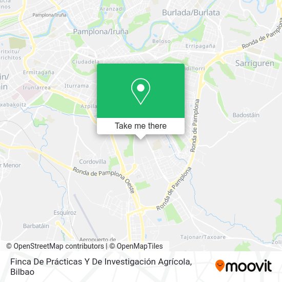 Finca De Prácticas Y De Investigación Agrícola map