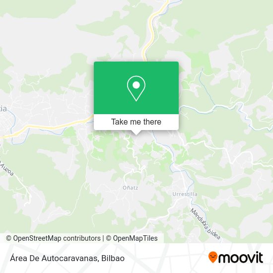 Área De Autocaravanas map