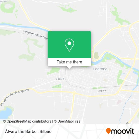 Álvaro the Barber map