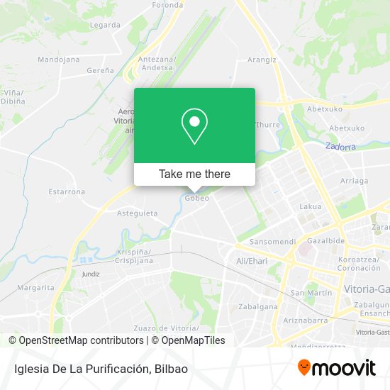 Iglesia De La Purificación map