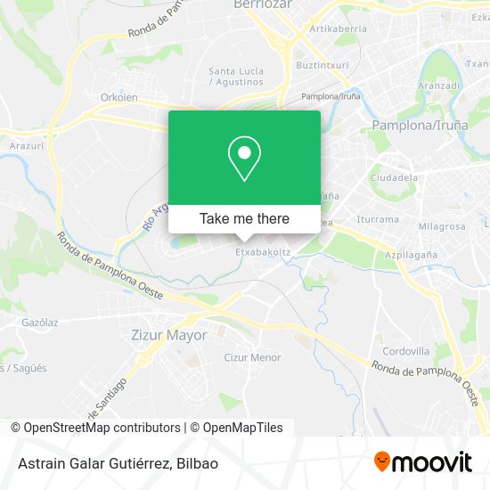 Astrain Galar Gutiérrez map