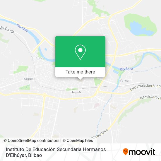 Instituto De Educación Secundaria Hermanos D'Elhúyar map