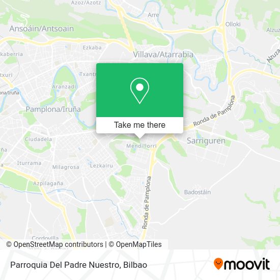 Parroquia Del Padre Nuestro map