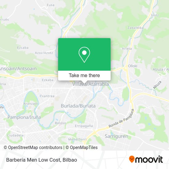 Barbería Men Low Cost map