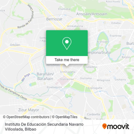 Instituto De Educación Secundaria Navarro Villoslada map