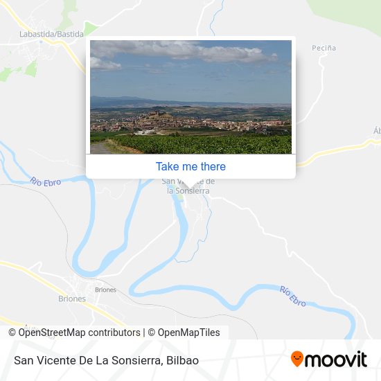 San Vicente De La Sonsierra map