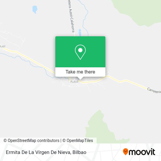 Ermita De La Vírgen De Nieva map