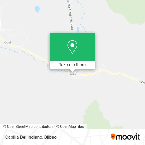 Capilla Del Indiano map