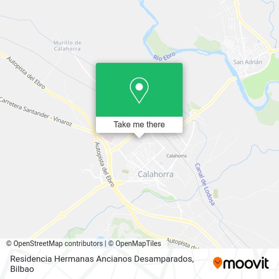 Residencia Hermanas Ancianos Desamparados map