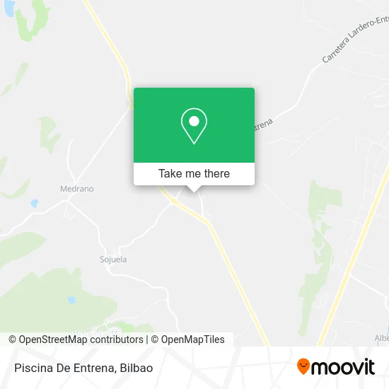 Piscina De Entrena map