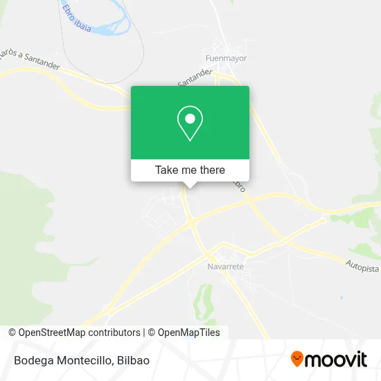 mapa Bodega Montecillo