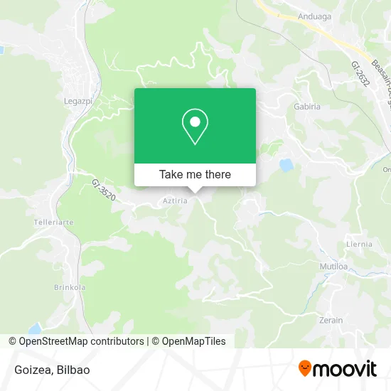 Goizea map
