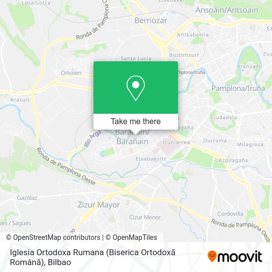 Iglesia Ortodoxa Rumana (Biserica Ortodoxă Română) map