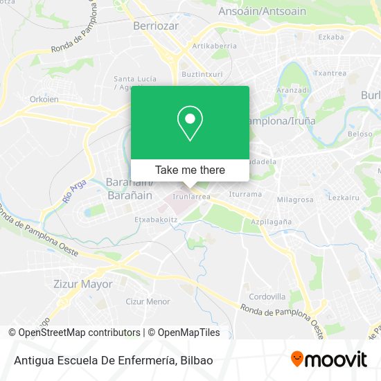 Antigua Escuela De Enfermería map