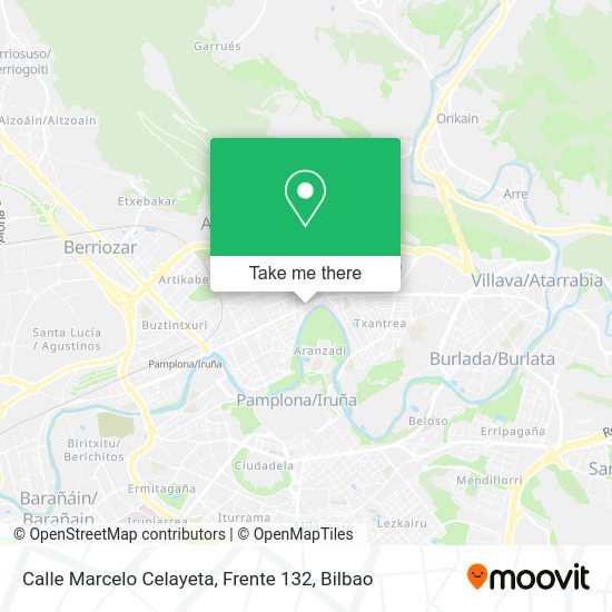 Calle Marcelo Celayeta, Frente 132 map