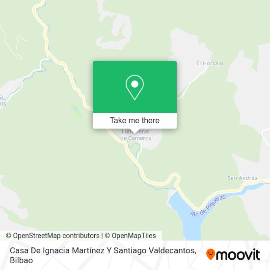 Casa De Ignacia Martínez Y Santiago Valdecantos map
