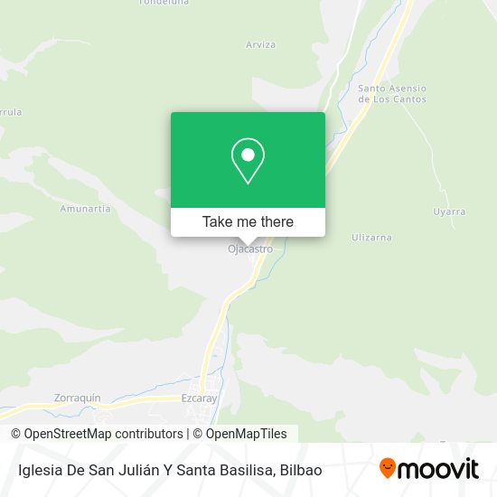 Iglesia De San Julián Y Santa Basilisa map