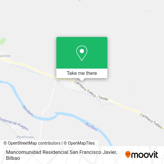Mancomunidad Residencial San Francisco Javier map