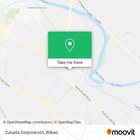 Zulueta Corporación map