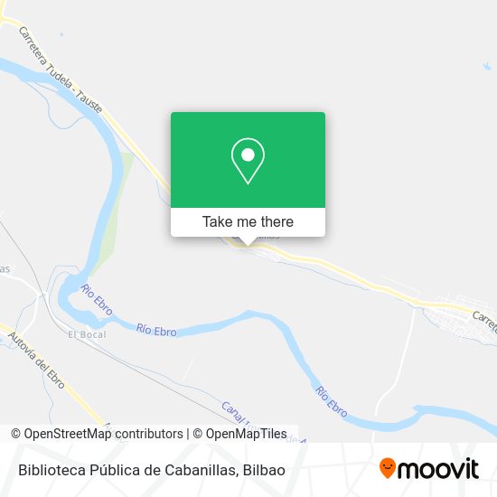 Biblioteca Pública de Cabanillas map