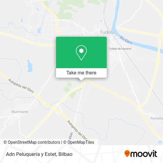 Adn Peluquería y Estet map