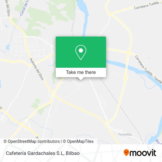 Cafetería Gardachales S.L map