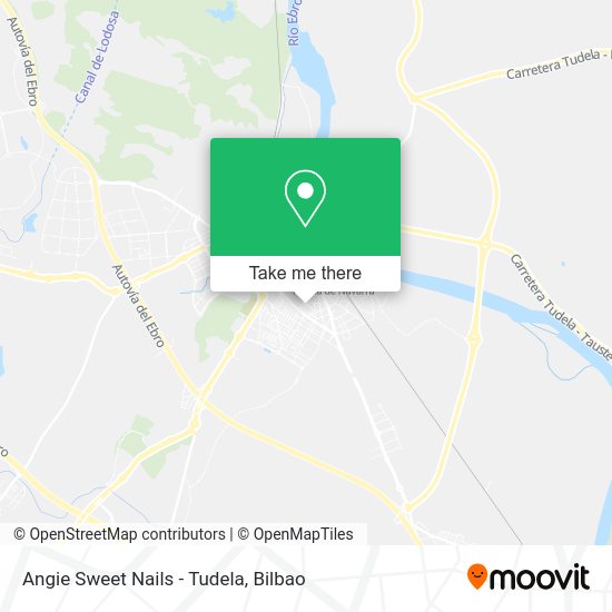 Angie Sweet Nails - Tudela map