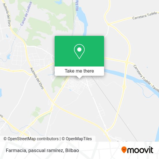 Farmacia, pascual ramírez map