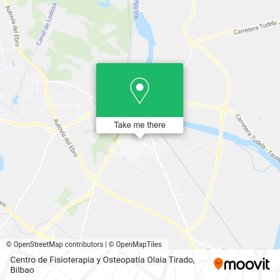 Centro de Fisioterapia y Osteopatía Olaia Tirado map