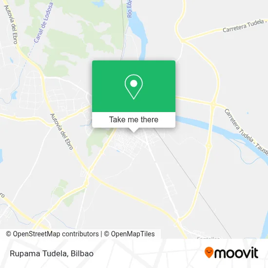 mapa Rupama Tudela