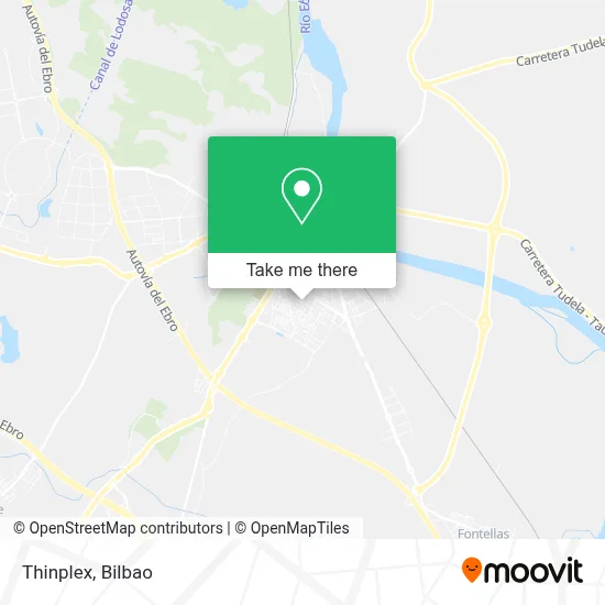 Thinplex map