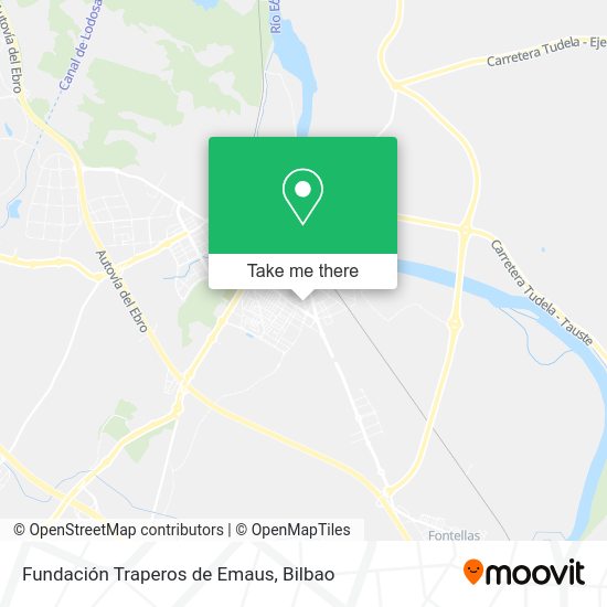 Fundación Traperos de Emaus map
