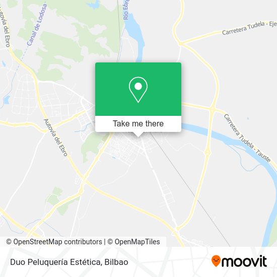 Duo Peluquería Estética map