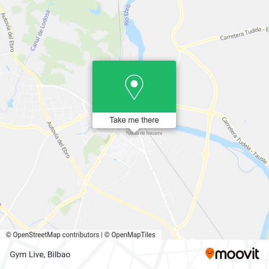 Gym Live map