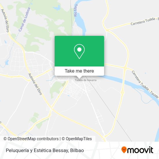 Peluquería y Estética Bessay map